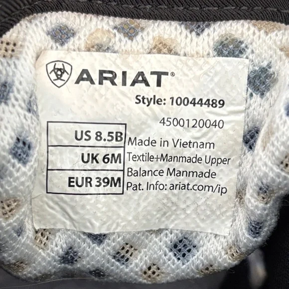 Ariat Leopard Patterned Athletic Shoes - Picture 5 of 6
